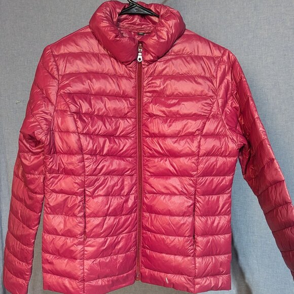 Nuage Sport Lightweight Down Puffer Jacket – Cherry Red – Women’s M – NWT - Picture 5 of 8